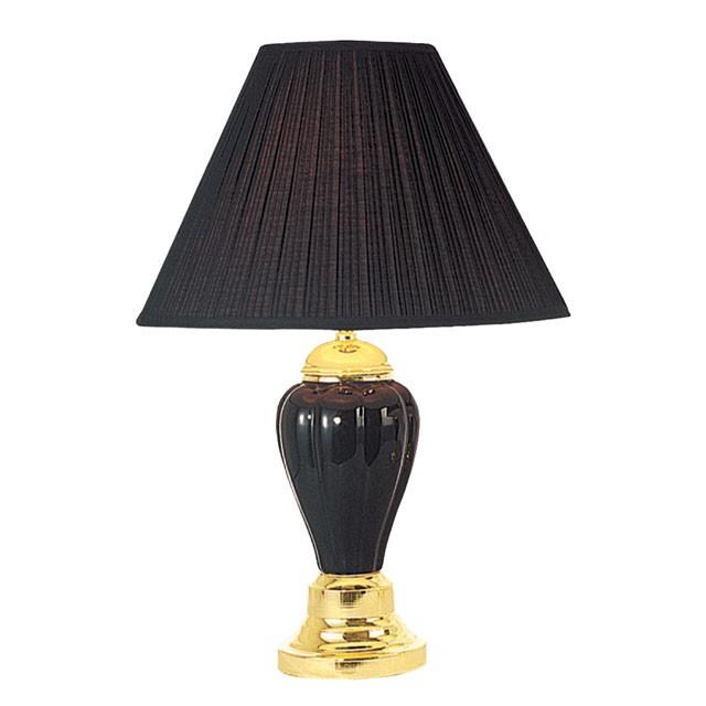  Furniture of America Light L94101BK-6PK Table Lamp (6/Box) IMAGE 1