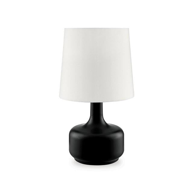  Furniture of America Farah L9819BK Table Lamp IMAGE 1