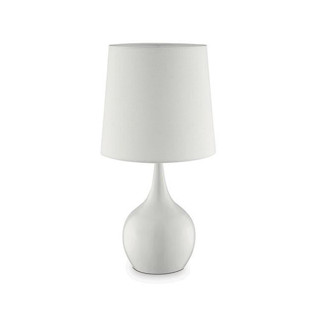  Furniture of America Edie L9820WH Table Lamp IMAGE 1