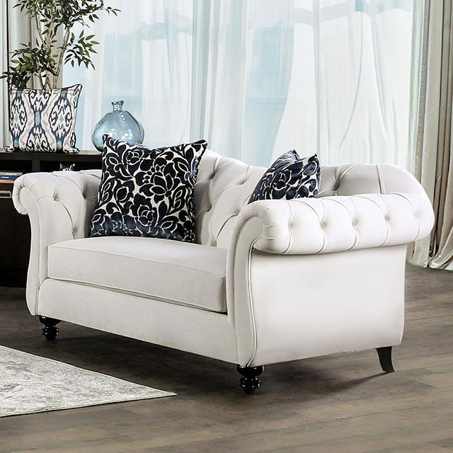  Furniture of America Antoinette SM2228-LV Loveseat IMAGE 1