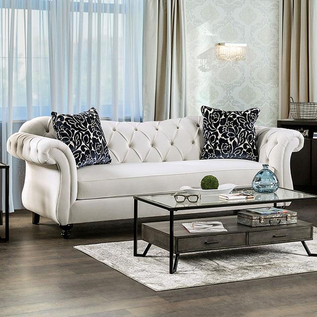  Furniture of America Antoinette SM2228-SF Sofa IMAGE 1