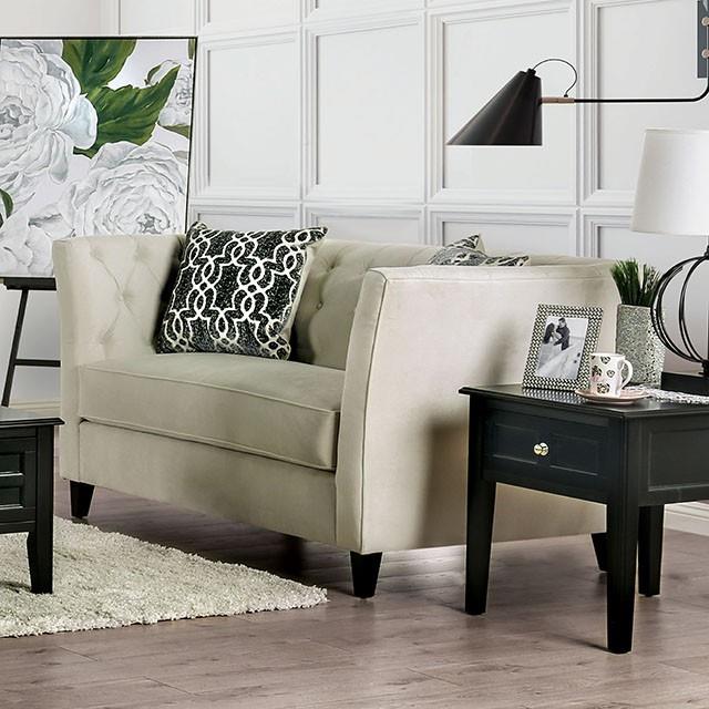  Furniture of America Monaghan SM2665-LV Love Seat IMAGE 1