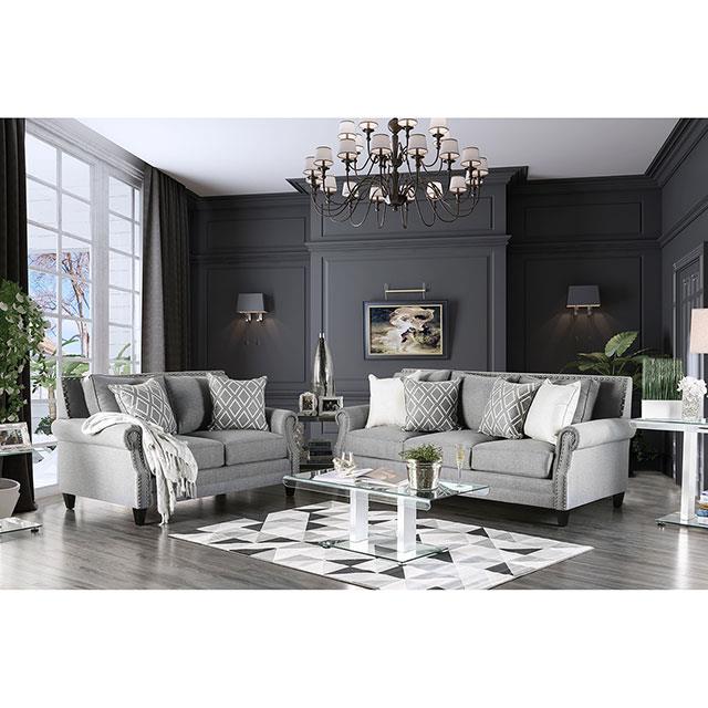  Furniture of America Giovanni SM2673-LV Love Seat IMAGE 1