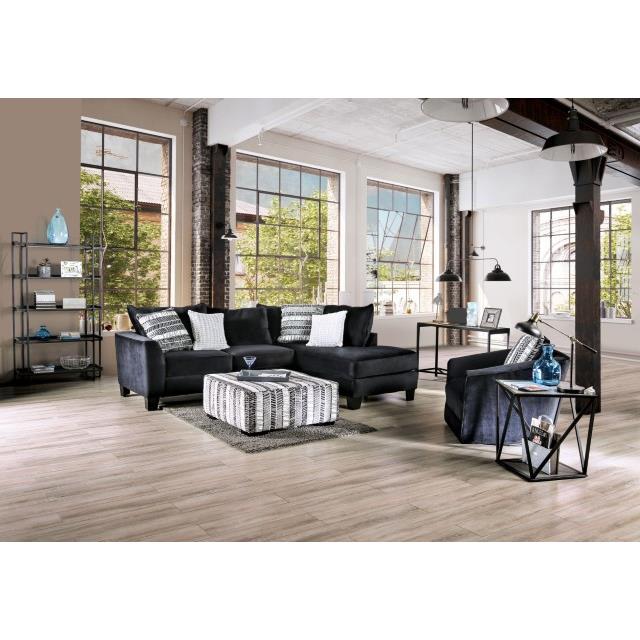 Furniture of America Modbury SM5160-OT Ottoman IMAGE 1
