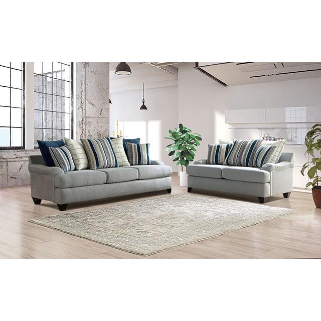  Furniture of America Plaistow SM5189-LV Loveseat IMAGE 1