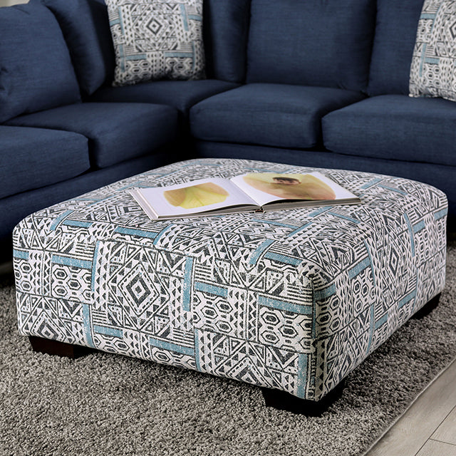  Furniture of America Bayswater SM5410-OT Ottoman IMAGE 1