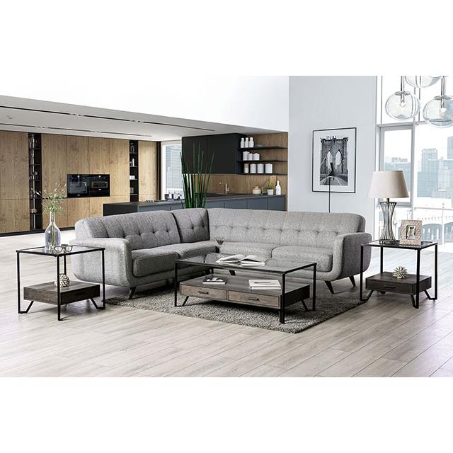  Furniture of America Dresden SM6042-SECT Sectional IMAGE 1