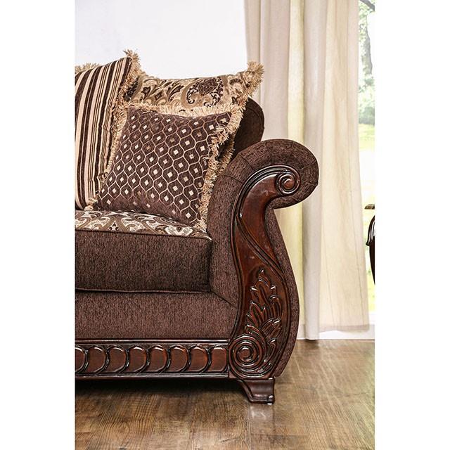  Furniture of America Tabitha SM6109-LV Love Seat IMAGE 2