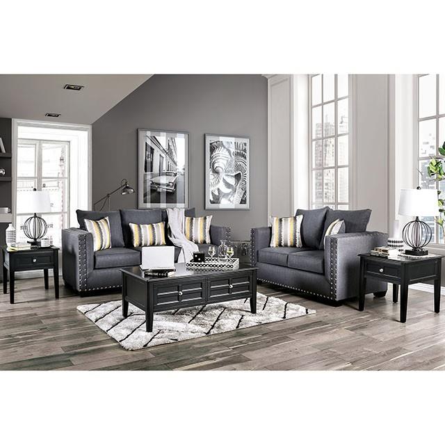  Furniture of America Inkom SM6220-LV Love Seat IMAGE 2