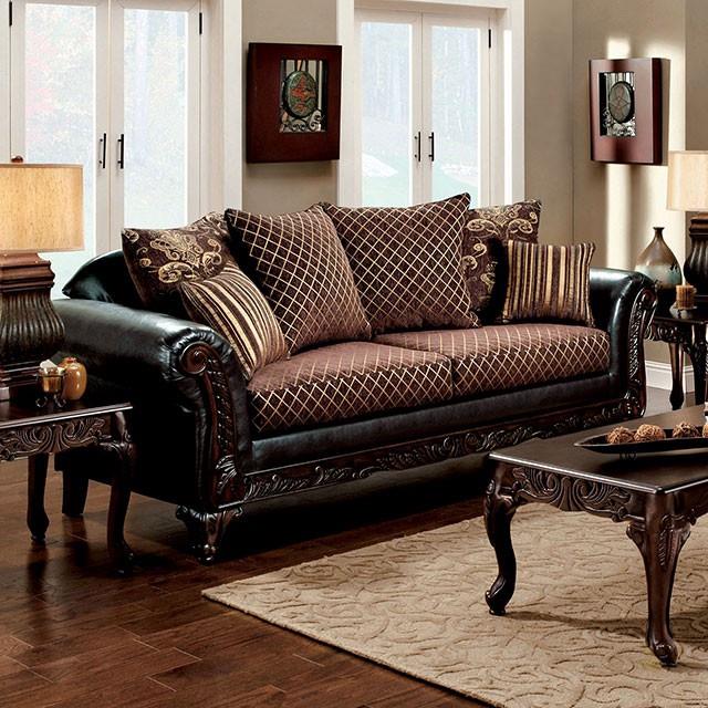  Furniture of America San Roque SM7635N-SF Sofa IMAGE 1