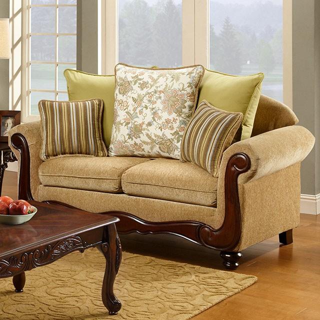  Furniture of America Banstead SM7690-LV Love Seat IMAGE 1