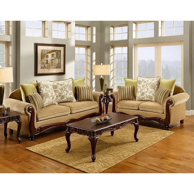  Furniture of America Banstead SM7690-LV Love Seat IMAGE 1