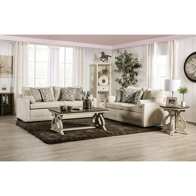  Furniture of America Burgess SM7753-LV Loveseat IMAGE 1