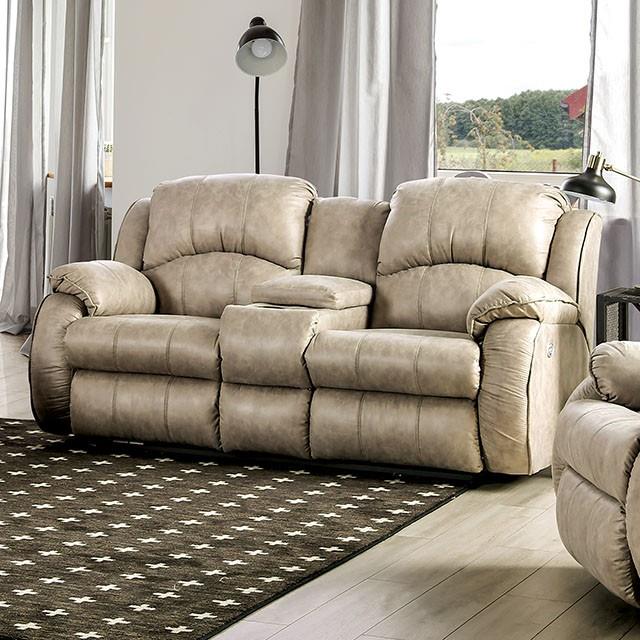  Furniture of America Elton SM7804-LV Power Love Seat IMAGE 1