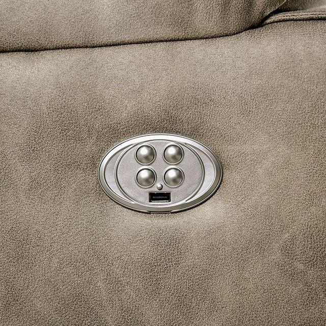  Furniture of America Elton SM7804-LV Power Love Seat IMAGE 4