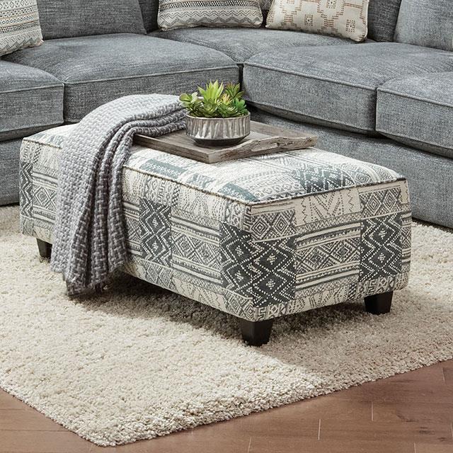  Furniture of America Eastleigh SM8186-OT Ottoman IMAGE 1