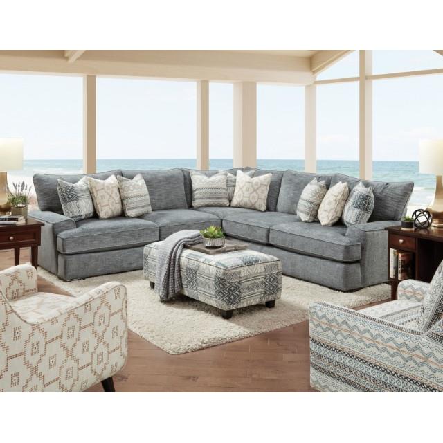  Furniture of America Eastleigh SM8186-OT Ottoman IMAGE 2
