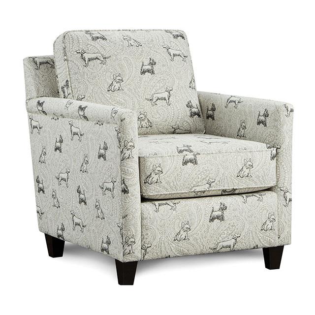 Furniture of America Pocklington SM8188-CH-DG Chair IMAGE 1
