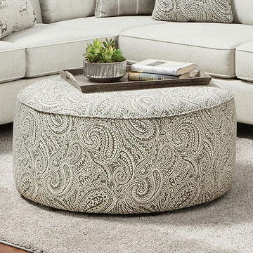  Furniture of America Pocklington SM8188-OT Ottoman IMAGE 1