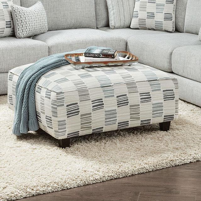  Furniture of America Pelham SM8189-OT Ottoman IMAGE 1