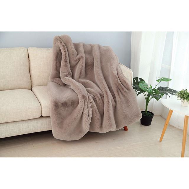  Furniture of America Caparica TW4142 Throw Blanket IMAGE 1