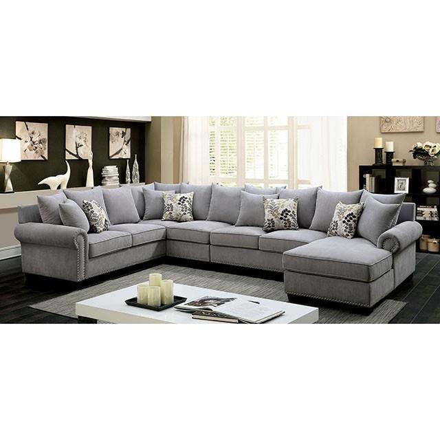  Furniture of America Skyler CM6156GY-CH Chair IMAGE 1