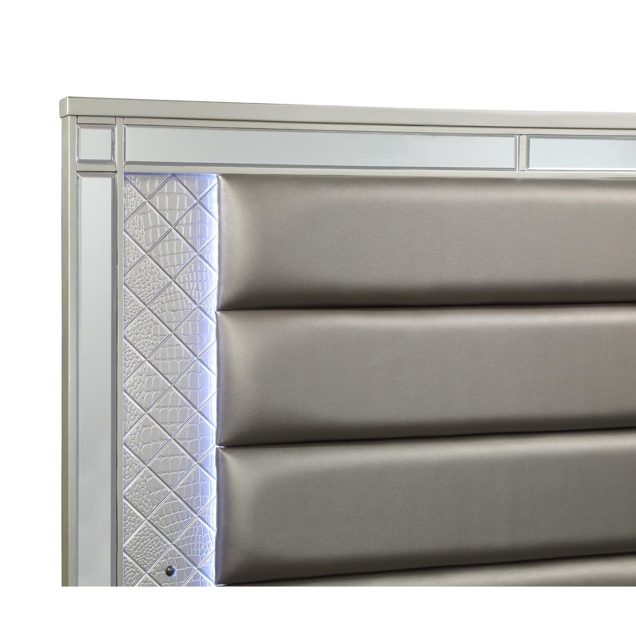  Size_Queen  -- Cristian Upholstered Bed IMAGE 2