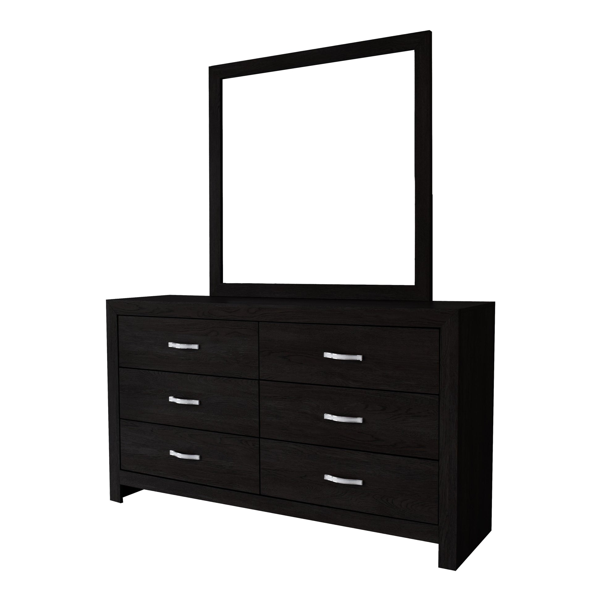  Crown Mark Jaylen B9280-11 Dresser Mirror - Black IMAGE 2