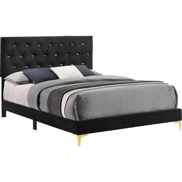  Size_Queen  -- Kendall Upholstered Panel Bed IMAGE 1