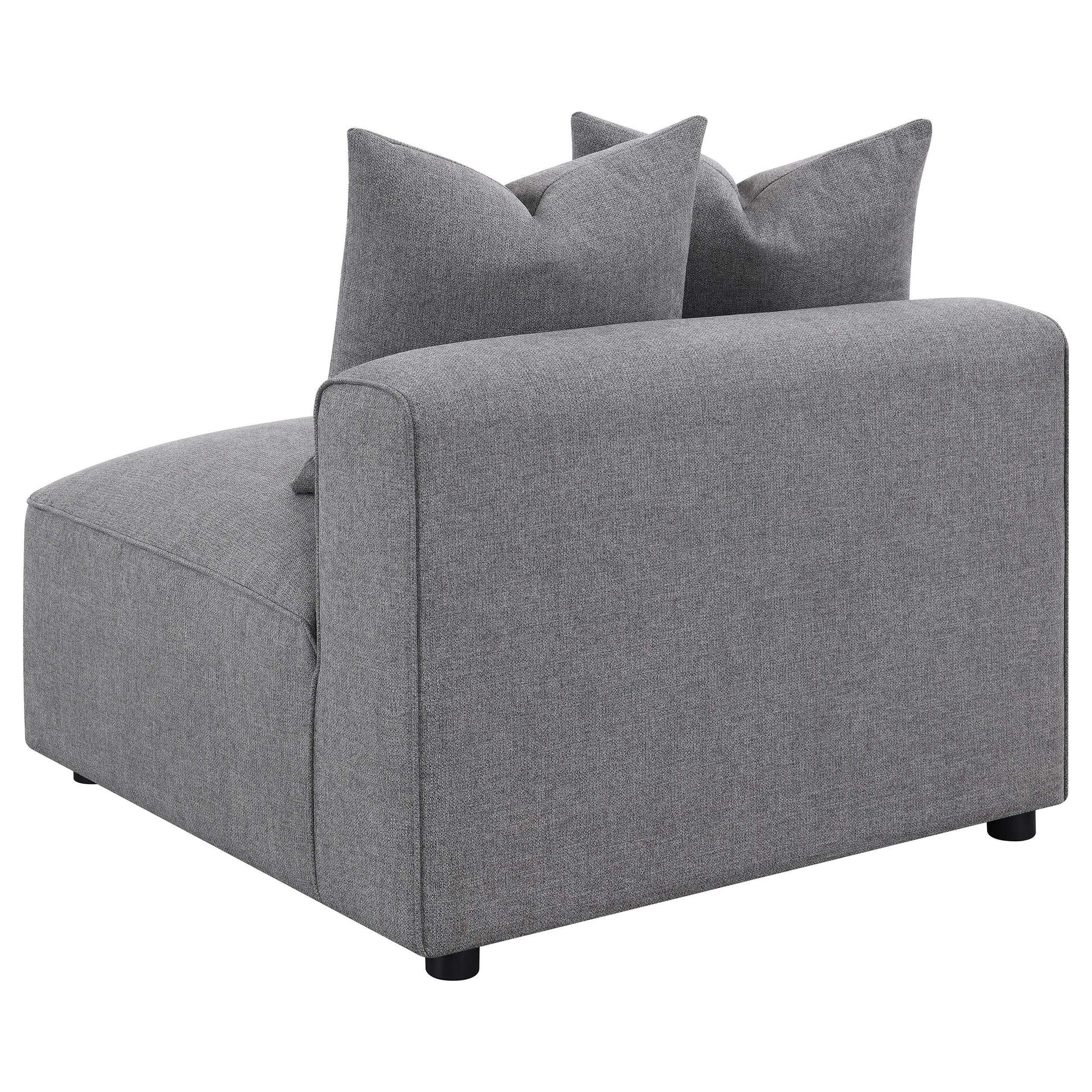  Coaster Furniture Jennifer 551594-SET 6 pc Tight Seat Modular Sectional - Grey IMAGE 9