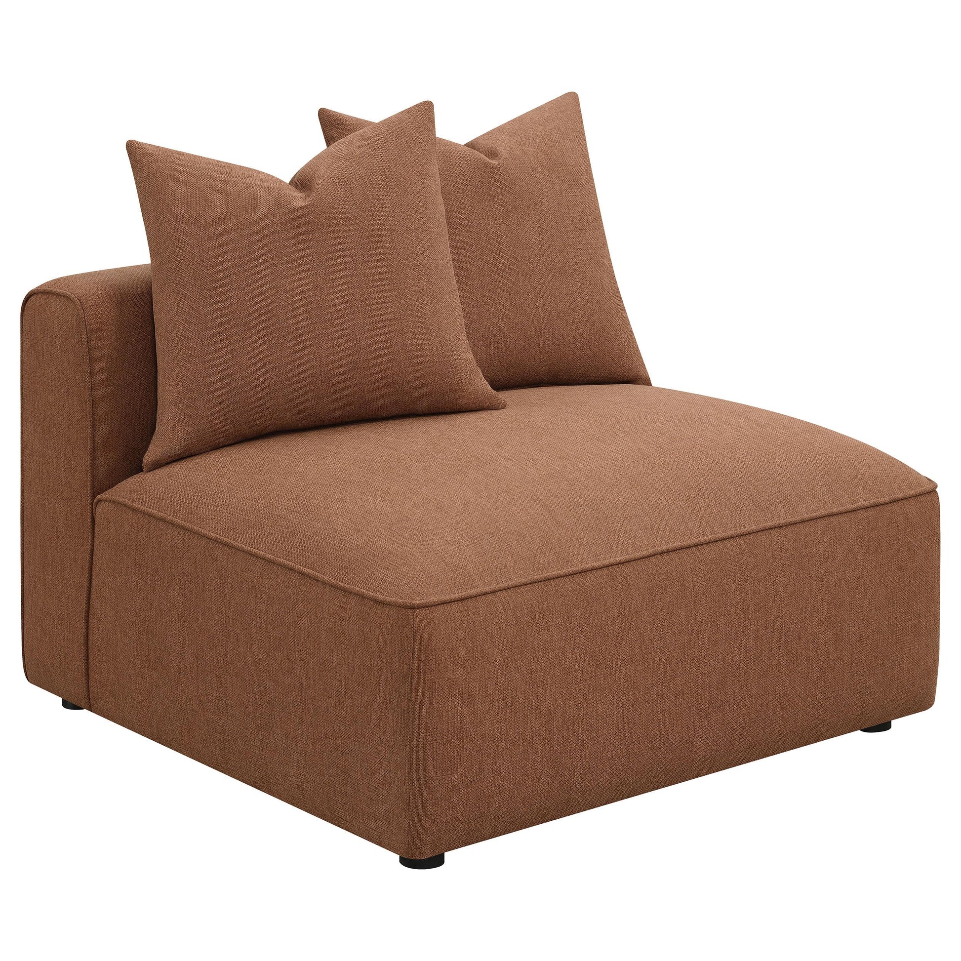  Coaster Furniture Jennifer 551591-SET 6 pc Tight Seat Modular Sectional - Terracotta IMAGE 7