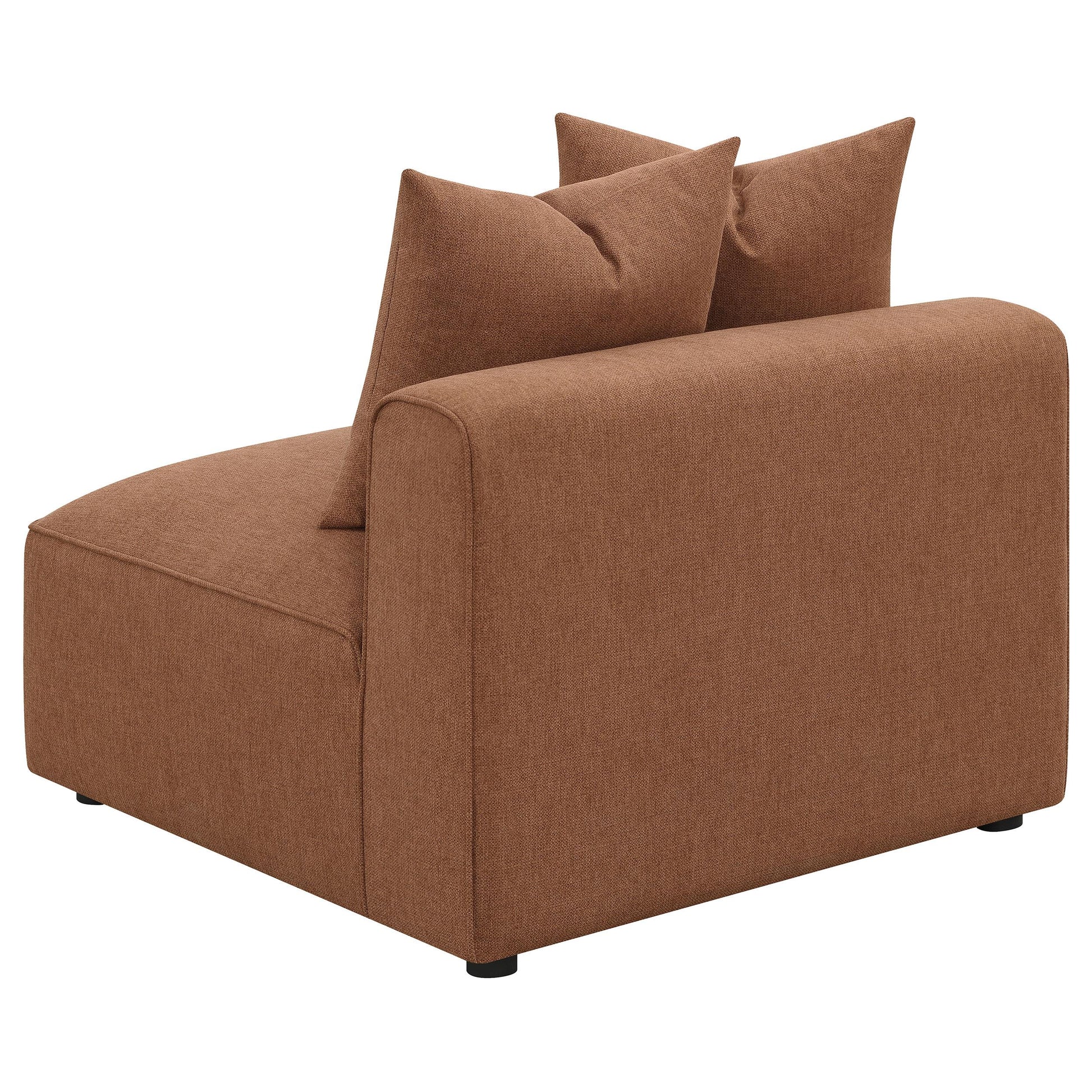  Coaster Furniture Jennifer 551591-SET 6 pc Tight Seat Modular Sectional - Terracotta IMAGE 9