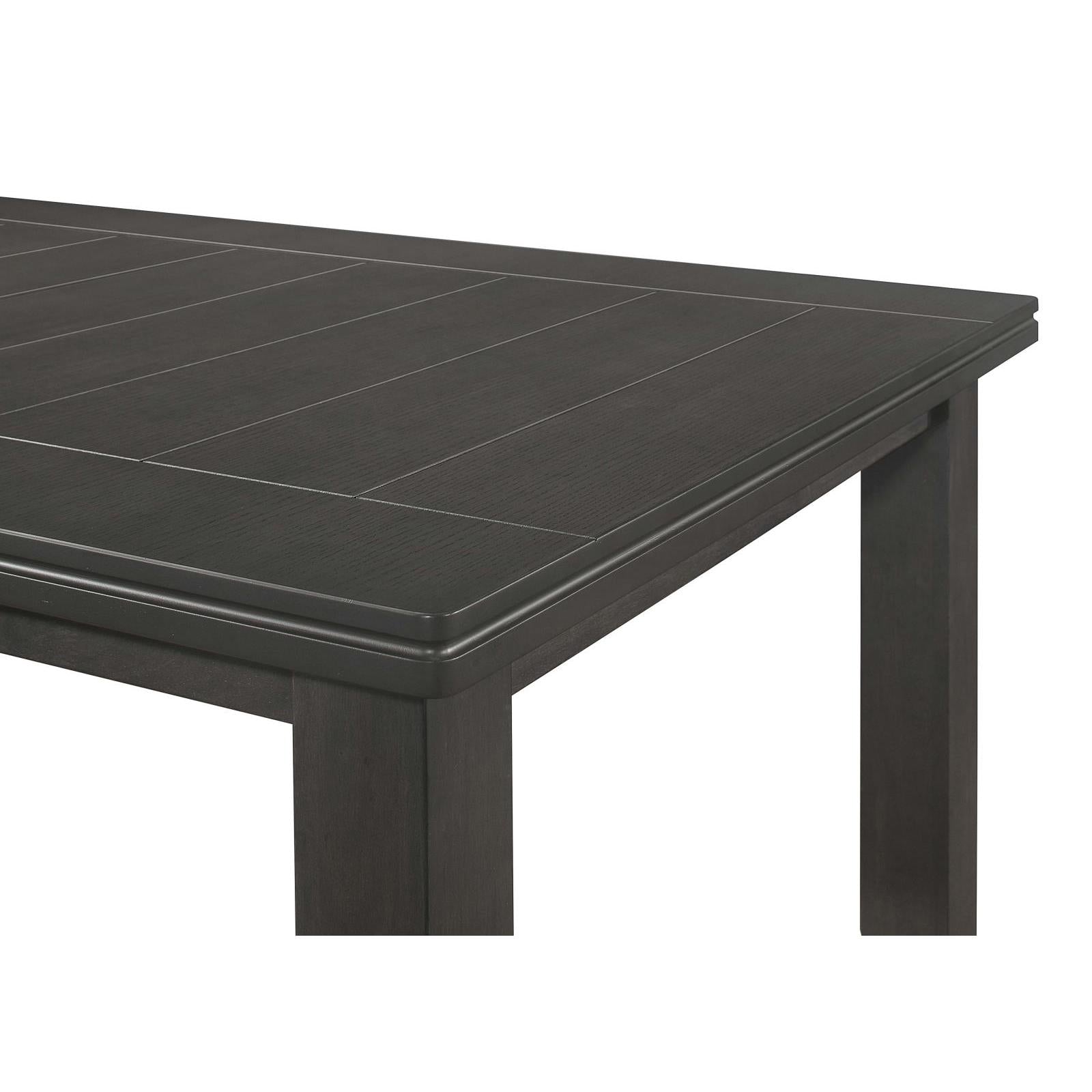  Coaster Furniture Dalila 102721GRY Rectangular 66-inch Wood Dining Table - Dark Grey IMAGE 5