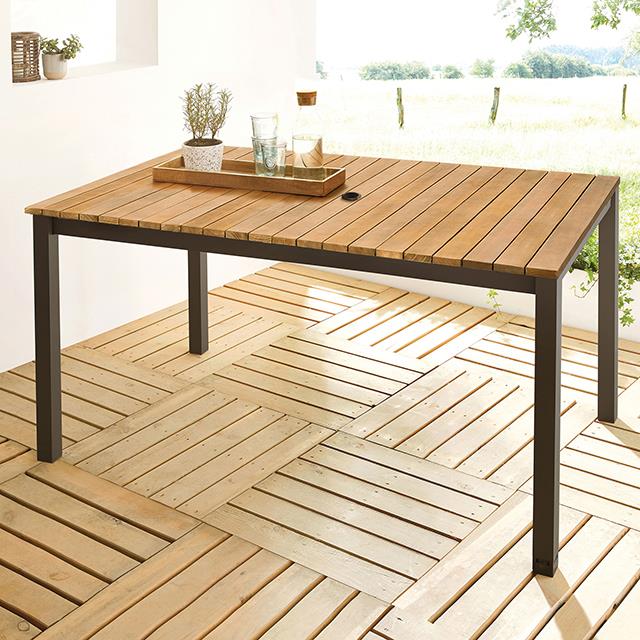  Furniture of America Mackay GM-2004 Patio Dining Table IMAGE 1