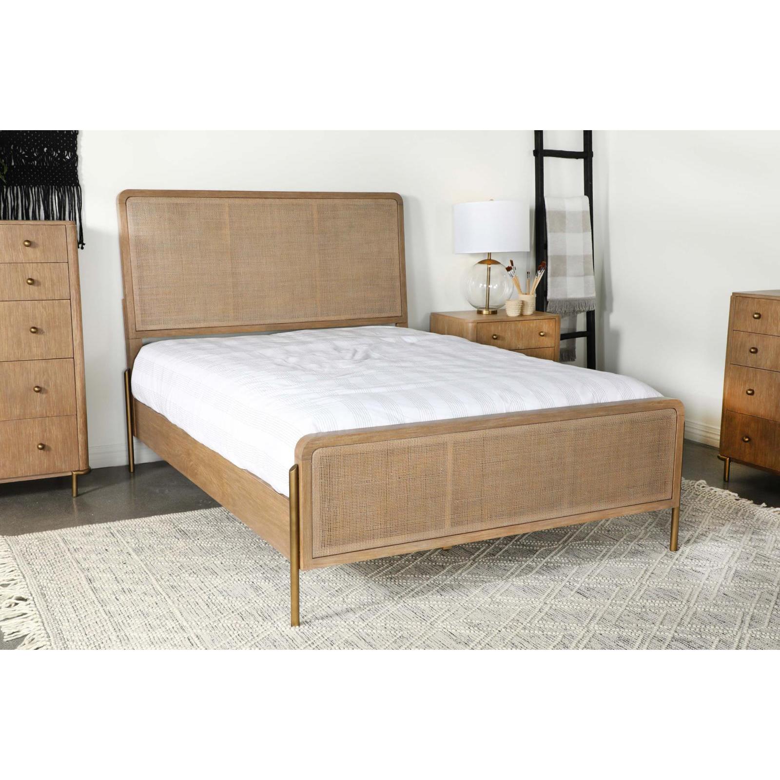  Size_King  -- Arini Upholstered Panel Bed IMAGE 12
