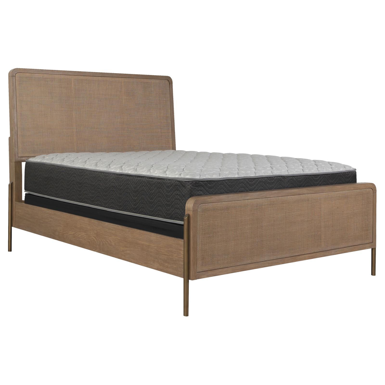  Size_Queen  -- Arini 224300Q Rattan Queen Panel Bed - Sand Wash and Natural Cane IMAGE 7