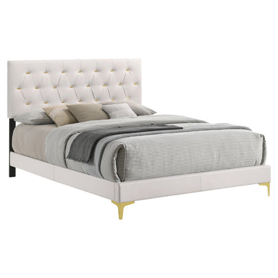  Size_King  -- Coaster Furniture Kendall Upholstered Panel Bed IMAGE 1