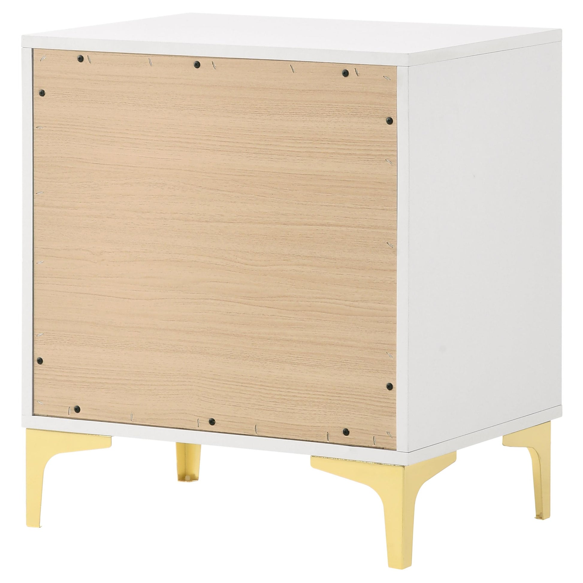  Coaster Furniture Kendall 224402 2-Drawer Nightstand - White IMAGE 7
