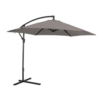  Furniture of America Glam GM-3003GR Cantilever Umbrella w/ LED IMAGE 1