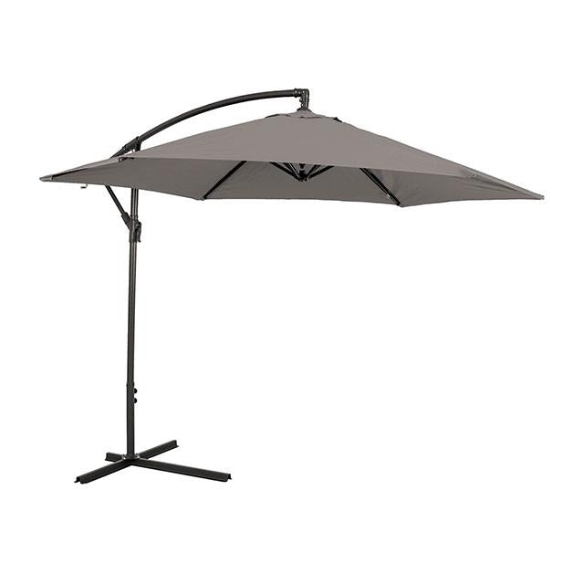 Furniture of America Glam GM-3003GR Cantilever Umbrella w/ LED IMAGE 1