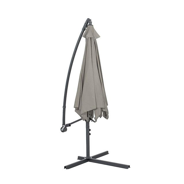  Furniture of America Glam GM-3003GR Cantilever Umbrella w/ LED IMAGE 2