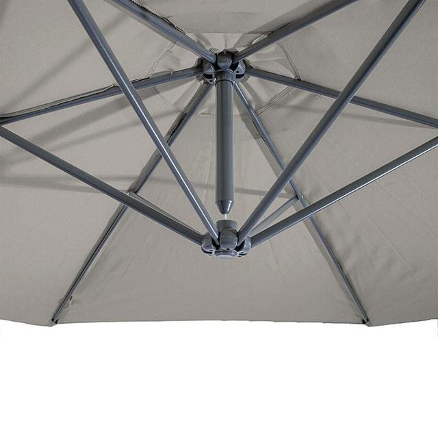  Furniture of America Glam GM-3003GR Cantilever Umbrella w/ LED IMAGE 5