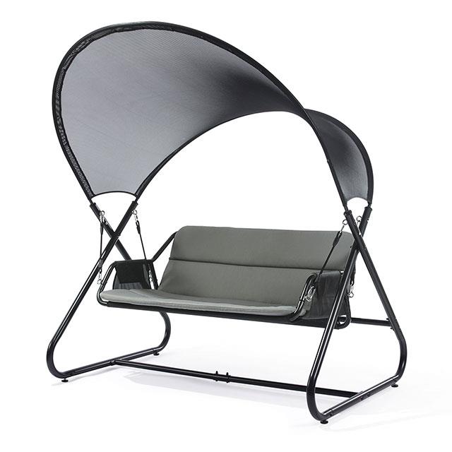  Furniture of America Sandor GM-1013BK Swing Chair IMAGE 1