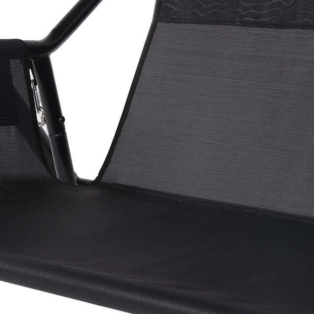  Furniture of America Sandor GM-1013BK Swing Chair IMAGE 6