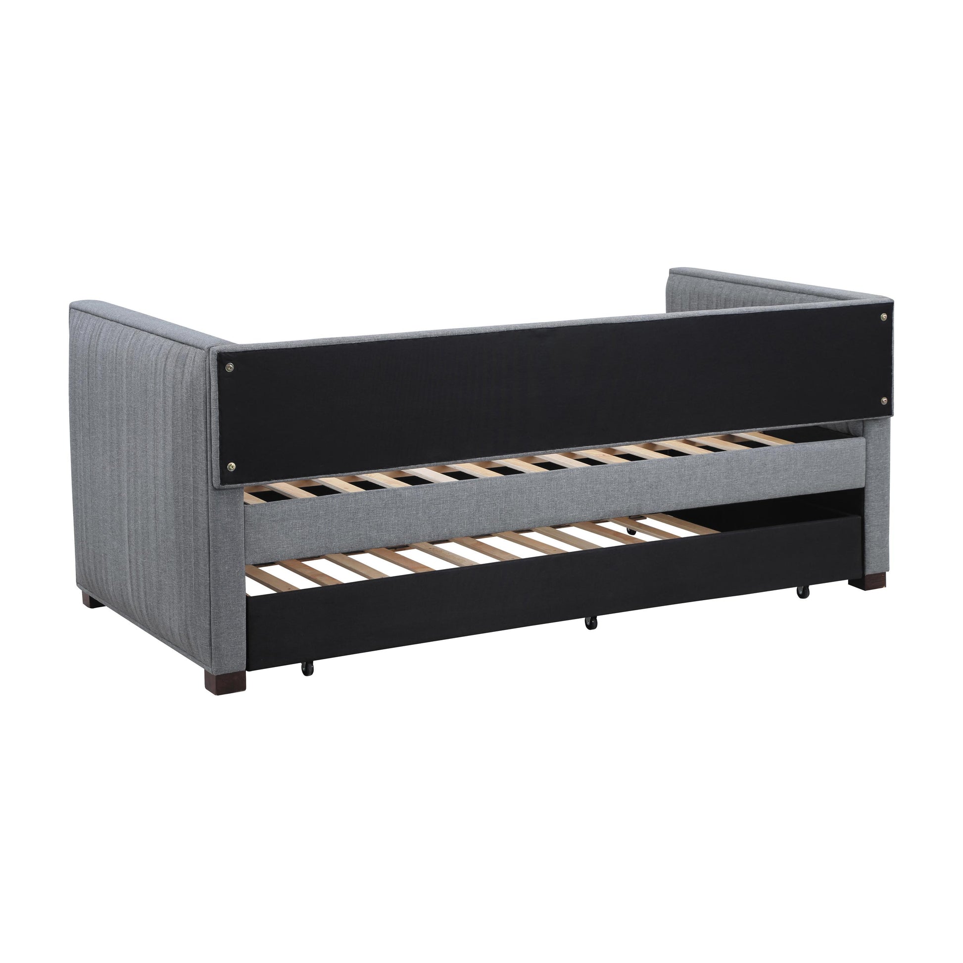  Coaster Furniture Brodie 300554 Upholstered Twin Daybed with Trundle - Grey IMAGE 6
