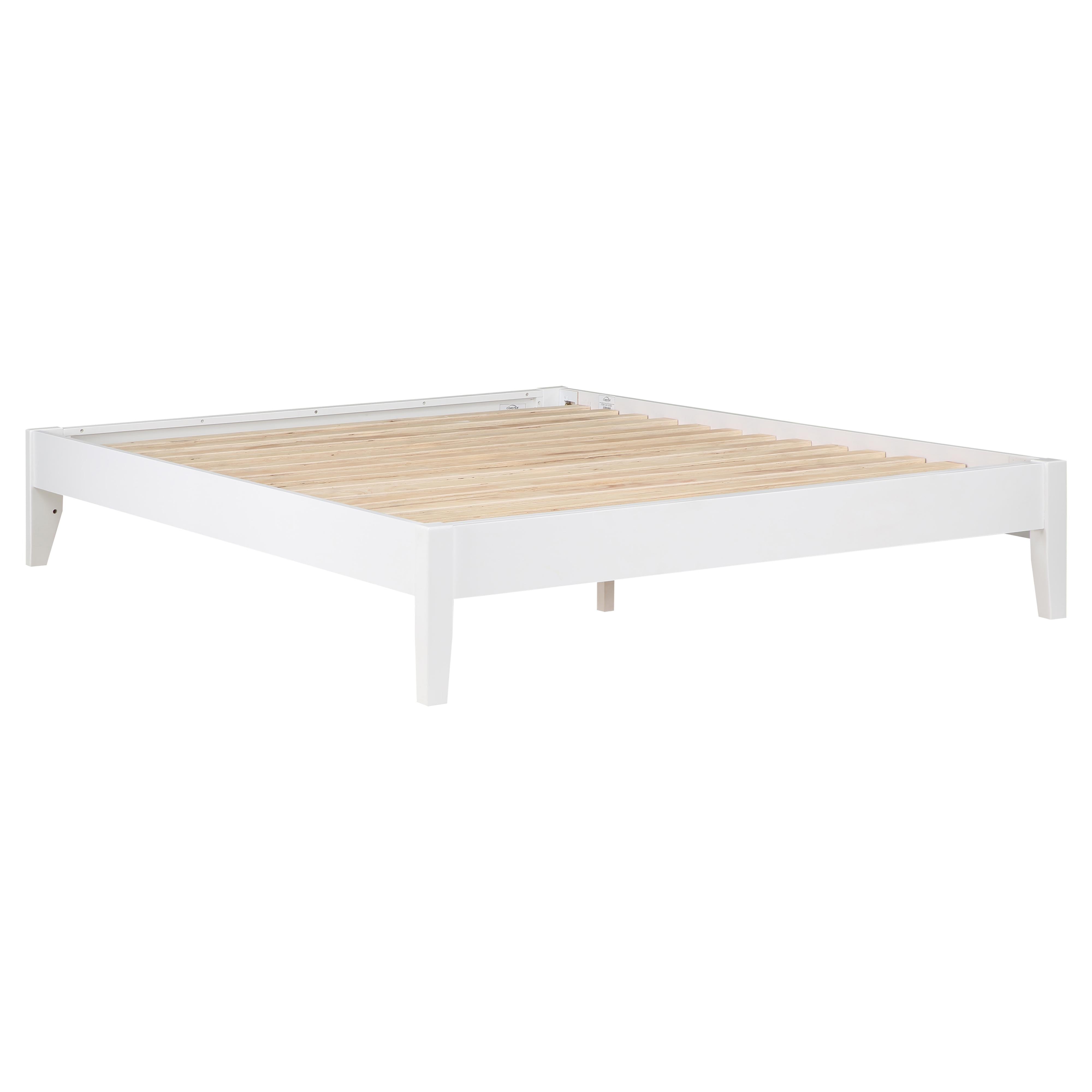  Size_Queen  -- Hounslow 306128Q Queen Universal Platform Bed - White IMAGE 3