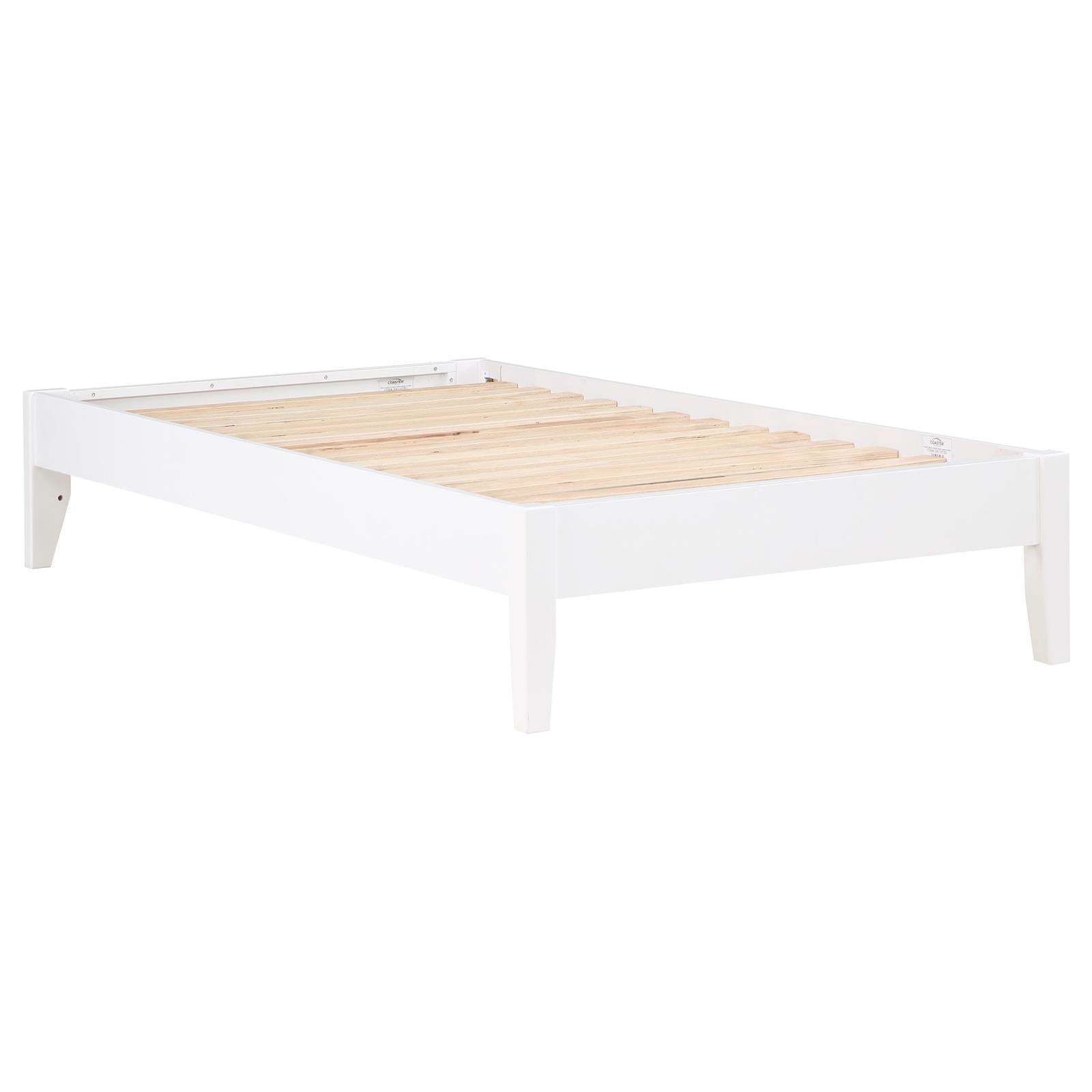  Size_Twin  -- Hounslow 306128T Twin Universal Platform Bed - White IMAGE 1