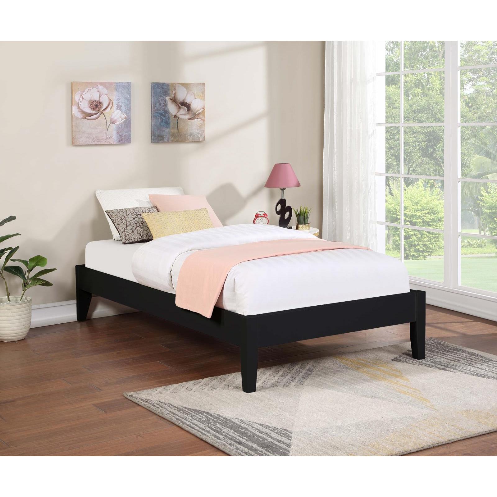 Size_Full  -- Hounslow 306129F Full Universal Platform Bed - Black IMAGE 2