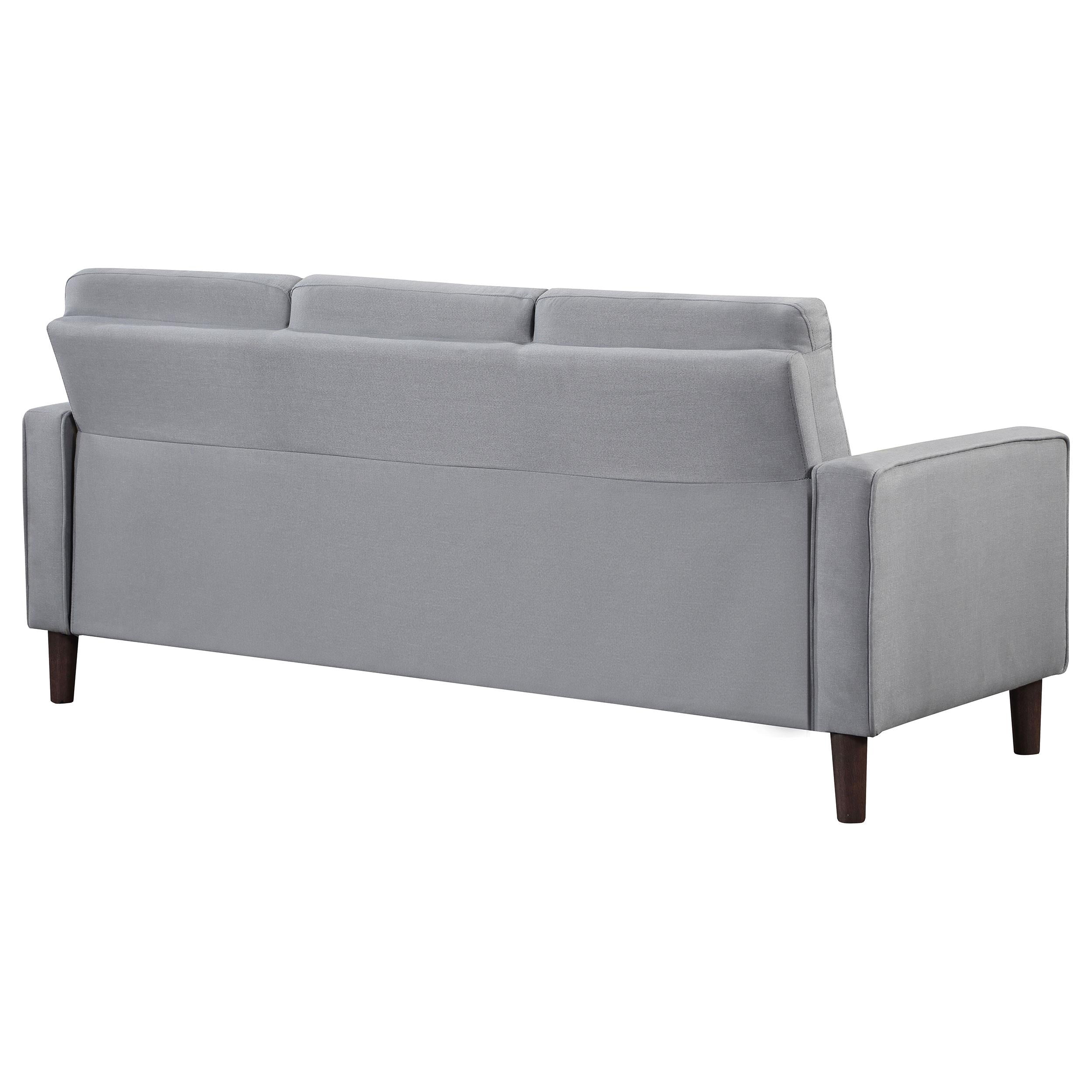  Coaster Furniture Bowen 506781 Upholstered Track Arm Tufted Sofa - Grey IMAGE 6