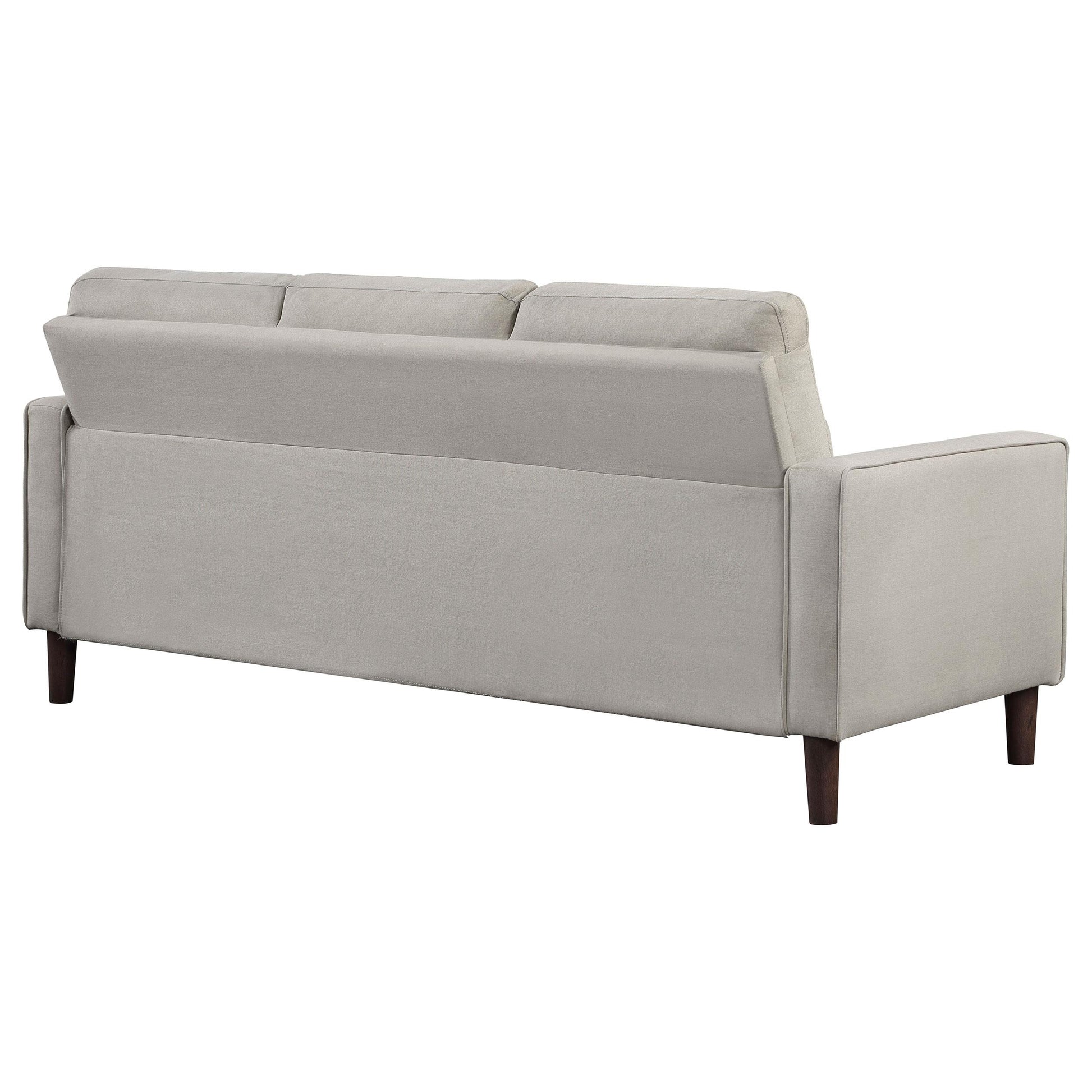  Coaster Furniture Bowen 506785 Upholstered Track Arm Tufted Sofa - Beige IMAGE 6